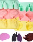 Unicorn Silicone Mold Horse Crayon Silicone Mold Unicorn Bath Bomb Mold for Soap Candy Chocolate Fondant Cookies and Candles Jello Resin Lotion Bars Ice Cube Tray Kids DIY Mold