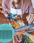 11 Pieces Fine Detail Paint Brush Miniature Small Thin Painting Brushes Kit Micro Artist Acrylic Paints Brush Set