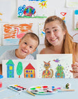 6 Pack 8 X 10 Inch Artistry Canvas Boards Cotton Stretched Canvas 5/8 Inch Profile for Beginners and Artists for Artists Painting, Acrylic and Oil Painting