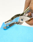 1 Hole Punch, 5 Sheet Capacity, Comes in 12 Pack, Silver (90075)