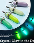40Pcs Healing Crystal Pendants