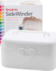 388175A Sidewinder Portable Automatic Bobbin Winder Machine, 120 Voltage, White