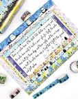 Cute Washi Tape Set - 24 Rolls Kawaii Animals Decorative Washi Tape for Scrapbooking Supplies, Bullet Journal Supplies, Junk Journal, Kids Art Craft Tape