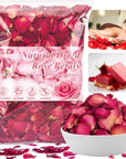 3Oz Dried Rose Petals - Dry Rose Petals Real Rose Petals Dried Organic for Rose Bath Spa Rose Quartz Candle Soap Making Wedding Confetti Resin Jewelry DIY Crafts Accessories