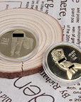 2 Pcs Double Side Sexy Woman Coin Adult Challenge Lucky Girl Commemorative Coins, LY1457