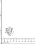 DIY 2Mm Sterling Silver Crimp Bead - 50Pc