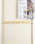 810-2 LARGE White 24" X 36" STRETCHED ARTIST CANVAS, Pack of 2, Gesso Primed - 100% Cotton Rectangular Canvases, 5/8" Profile, Art Supplies for Oil and Acrylic Painting