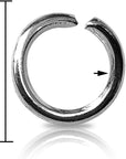 600 Pcs Silver Plated Jump Rings Split Rings Circle Clasp Connecting Rings Jewelry Necklace Bracelet Pendant Choker Charm Loops DIY Craft Earring Making Supplies (6 Mm)