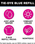 Dye Refill Packs, Blue