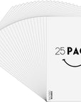 , Pack of 25, 8X10 Backerboards for Framing. Pack Contains 25 Backing Boards