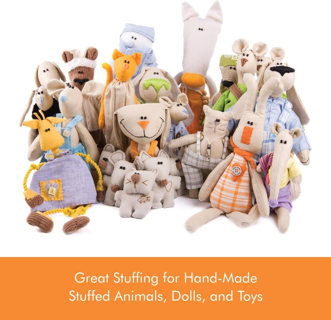 Poly-Fil Crafter’S Choice Packaging Fiber, 10 Ounce (Pack of 1), Blue