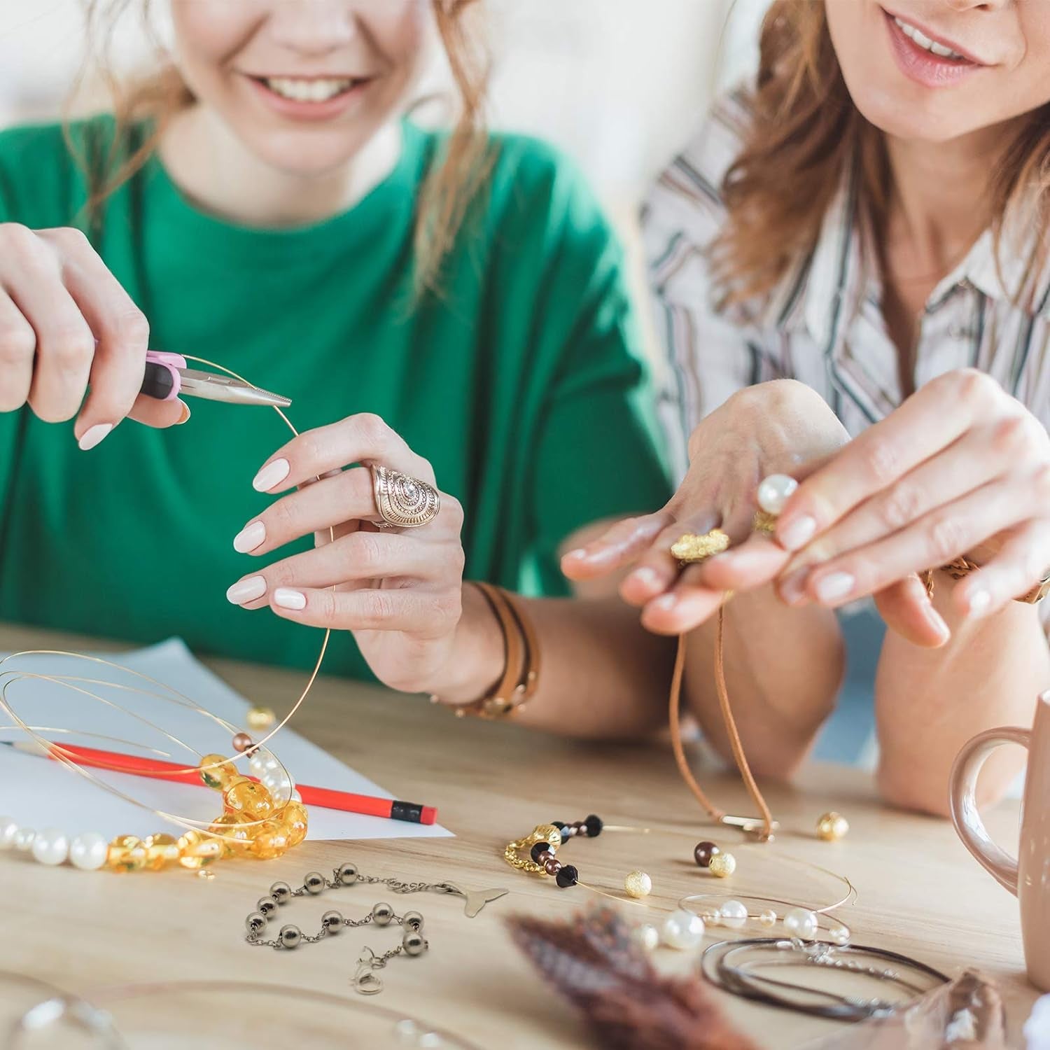 Lobster Clasps for Jewelry Making,  300 Pcs 12Mm Silver Lobster Claw Clasps with Jump Rings for DIY Necklace Bracelets(Silver)