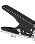 Slot Puncher, Badge Hole Punch for Id Card, PVC Slot and Paper, Heavy-Duty Hole Punch for Pro Use