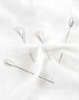 220P Corsage Pins, Boutonniere Pins, Boutineer Pin, White Pearl Pins, Wedding Bouquet Pins for Jewelry, Flower DIY Crafts