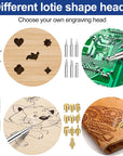 Wood Burning Kit,80Pcs Professional Wood Burning Tool for Pyrography Leather Embossing Carving Soldering, Adjustable Temperature Wood Burner Pen 392~842°F for Adults,Soldering Kit
