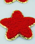 12 PCS Star Patches Patriotic Patch Chenille Patches Embroidered Iron on Patch for 4Th of July Clothes Decor