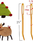 Yarn Darning Tapestry Large Sewing Big Eye Weaving Crochet Wool Blunt Needles Needle