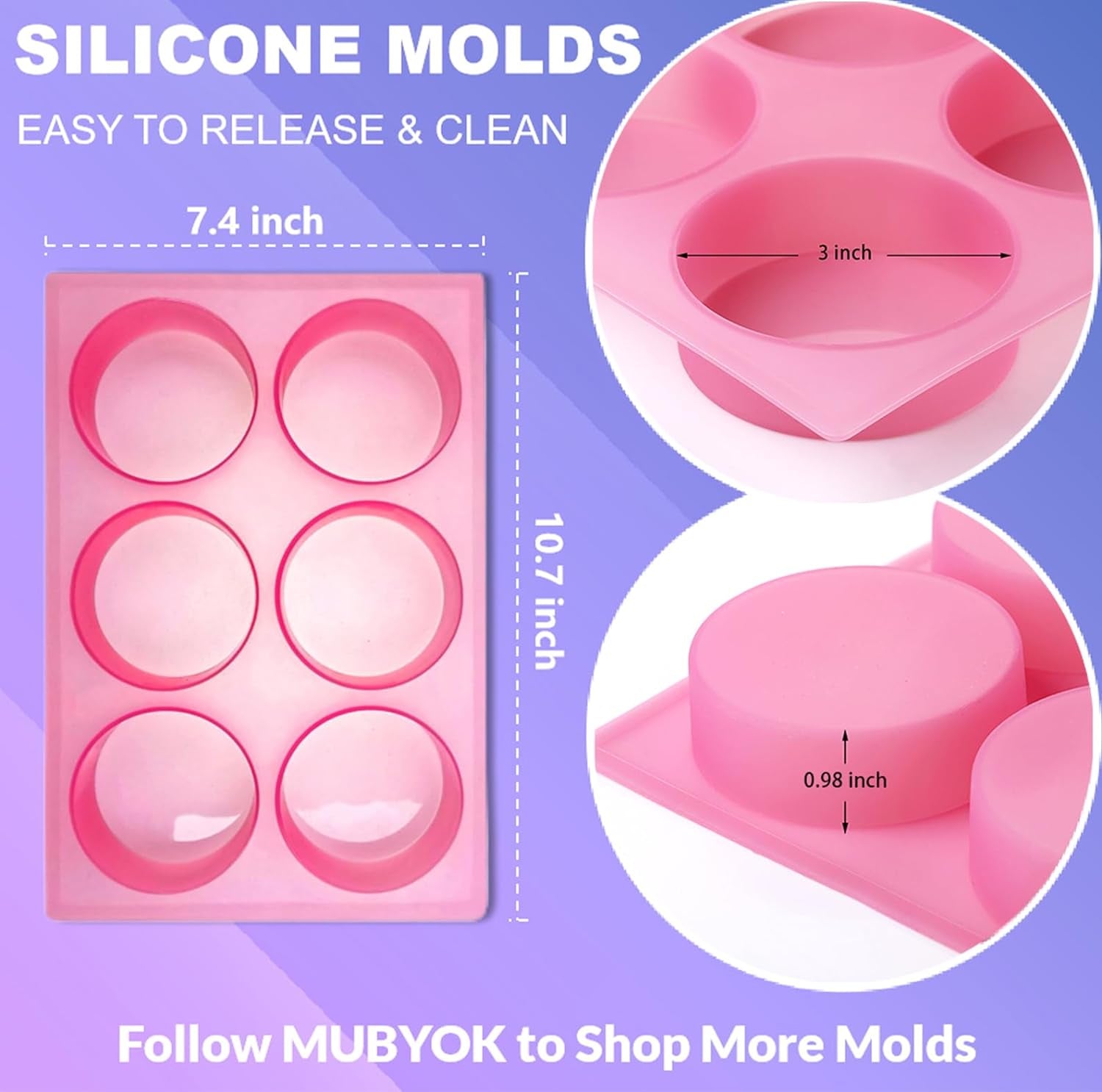 M421 Car Freshies Supplies Starter Kit,Diy Freshie Making Kit with 1LB Unscented Aroma Beads,3 Inch Circle Freshies Silicone Molds,4 OZ Fragrance Oil and Card Stock(Make 9 Freshie)