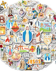 Catholic Stickers 400PCS Religious Stickers for Kids, Bible Verse Stickers for Journaling Women Catholic Jesus Stickers for Water Bottles Laptop Catholic Gifts
