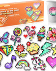 Diamond Art Sticker Kits for Kids, Diamond Art and Crafts Toys Gift for Teen Girls and Boys Ages 6 7 8 9 10 11 12 Year Old