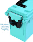 12533 Teal Craft Organizer, Art Supply Organizer and Storage, Lockable School Supplies Organization, Moisture Resistant, Made in USA