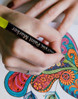 Acrylic Paint Pens for Rock Painting,Set of 18 Extra Fine Point Non-Toxic Acrylic Paint Pen Paint Markers for Stone,Ceramic,Glass,Wood,Canvas,Fabrics DIY Crafts