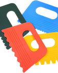 8 PCS Plastic Scraper Tools DIY Line Graffiti Tools Colored Plastic Paint Scrapers for Toddlers Kids Paint Crafts DIY Line Graffiti