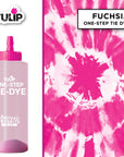 One-Step Tie-Dye Kit  Fabric Dye Open Stock 21544 Fdy Opstk Fuchsia 3/36, as Detailed