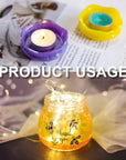 Pudding Jar Resin Molds with Lid, Epoxy Molds Silicone for Storage Bottle,Candle Holder,Candy Container, Epoxy Casting Craft,Flower Pot, Gifts