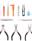 19Pcs Jewelry Making Tools Kit with Zipper Storage Case for Jewelry Crafting and Jewelry Repair