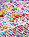 Gem Stickers, 1510Pcs Rhinestone Stickers for Crafts, Self Adhesive Jewel Stickers, Acrylic Bling Gems Jewels Stickers for Crafts, Stick on Gems for DIY, Crafts, Craft Supplies for Kids
