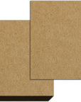 25 Sheets, Brown Kraft Cardstock, 200 GSM (75 Lb. Cover), 8.5 X 11 Inches