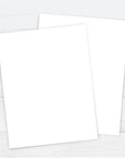 White Cardstock, 67 Lb, 92 Bright, FSC Certified, Perfect for School and Craft Projects, 8.5 X 11 Inch, 100 Sheets (00540)