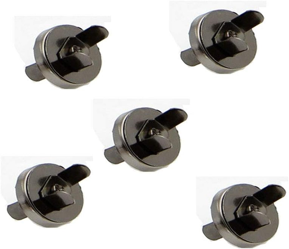 Magnetic Button Clasps Snaps Fastener Clasps for Sewing, Craft, Purses, Bags, Clothes, Leather 40 Sets(18Mm-4 Colors)