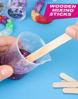 36 PCS Resin Mixing Cups, 12PCS 100ML Plastic Measuring Cups for Resin, 24PCS 50ML Paint Epoxy Resin Mixing Cups, with Craft Sticks, Beaker, Liquid Measuring Cups, Graduation Epoxy Resin Cups
