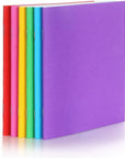 6 Pack Colorful Blank Books for Kids to Write, Drawing, Cute Sketchbook for Kid, 6 Colors (4.25 X 5.5 Inches)