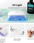 UV Resin Kit with Light,Upgraded 200G Crystal Clear Low Odor UV Glue,Uv Light for Resin Curing,Mixing Cups,Stir Sticks,Ultraviolet Epoxy Resin Starter Jewelry Making Kit for Craft Beginner