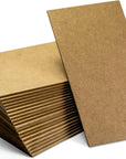 5”X9” MDF Board for Crafts, Medium Density Fiberboard, Board 1/8 Inch Thick, Hardwood Board 20PK (83154),Brown