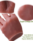 Super Soft Silicone 00-30 Liquid Additional Super Soft Silicone Rubber Clear Translucent Extremely Flesh Like, Ideal for Making Professional Silicone Masks/Reborn Baby Dolls Etc.
