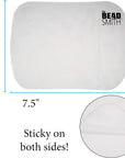 T Sticky Bead Mat, 7.5 X 5.5 Inches, Clear Color, Anti-Slip Pad, Rinse and Reuse Technology, Accessories for Diamond Painting, Jewel, Beads