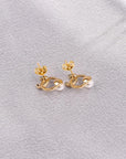 14K Gold Earring Backs Replacements - Hypoallergenic Earring Backs for Studs, Secure Ear Locking for Stud Earrings Ear Nut for Posts, 10Pcs/5 Pair