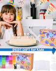 10000, 36 Colors Fuse Beads Kit 5Mm DIY Art Craft Toys for Kids with 4 Pegboards, 60 30 Pattern Paper| B, 10000Pcs