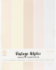 8.5In Smooth Cardstock Whites, Multi-Colored