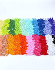 1200 Pieces 1Cm Assorted Pom Poms, Small Pompom Balls for Kids Creative Arts & Crafts Projects Making and DIY Decorations