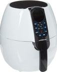 3.7-Quart Programmable Air Fryer with 8 Cook Presets, GW22638 - Black