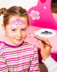20 Pieces Face Paint Stencils, Reusable Body Painting Stencils Makeup Painting Templates Temporary Tattoos Stencils for Kids Halloween Holiday Party Makeup Body Art Painting