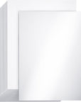 25 Sheets White Shimmer Cardstock 8.5 X 11 Cardstock Paper, Thick Cardstock 92Lb/250Gsm Card Stock Printer Paper, Cover Stock Metallic Paper for Christmas Card Making, Invitations, DIY Crafts