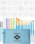53PCS Mandala Dotting Tools Set for Painting Rocks,Mandella Art and Drafting Art Supplies