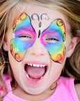 39 Colors Face Paint Kit for Kids: Professional Face Painting Kit with 6 Stencils and 13 Brushes - Water Activated Facepaint Makeup Kit - Non Toxic Face Paint for Halloween and Christmas