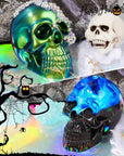 Silicone 3D Large Skull Shape Molds, Skeleton Skull Epoxy Resin Mold for Candle Making, Home Decor, Outdoor, Resin Casting Art Crafts